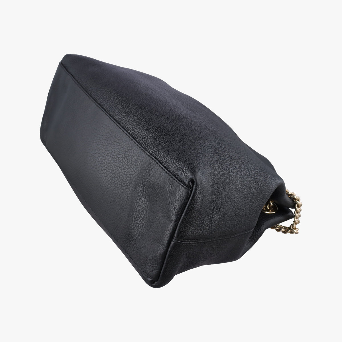 Pre-owned Gucci Soho Black Leather 308982 shoulderbag | stylenewstar