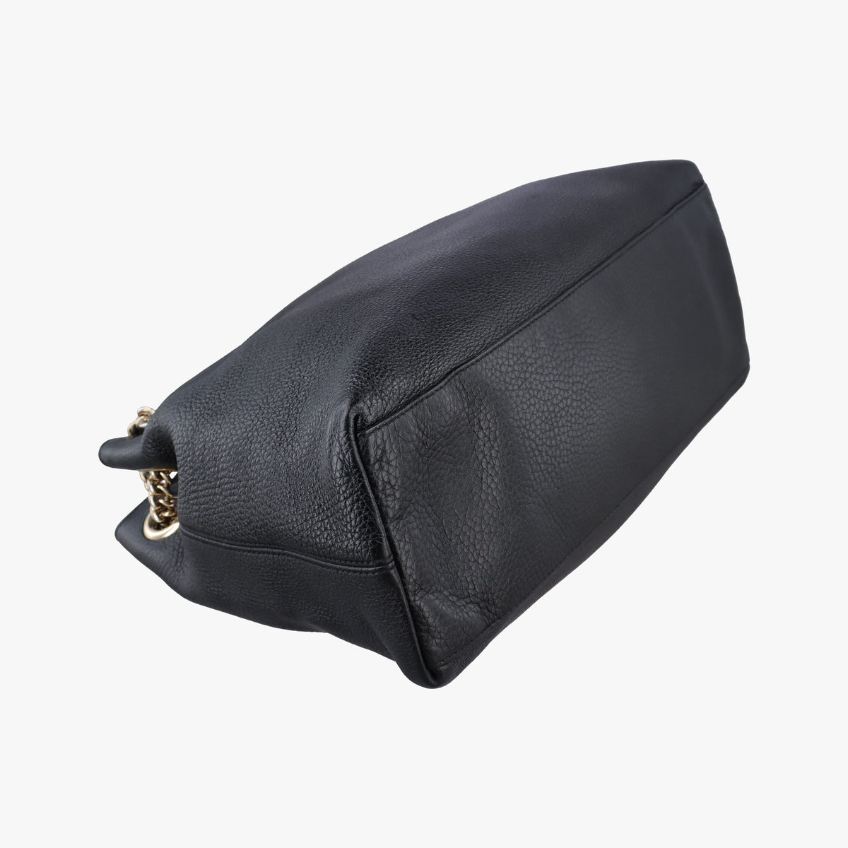 Pre-owned Gucci Soho Black Leather 308982 shoulderbag | stylenewstar