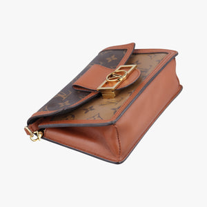 Pre-owned Louis Vuitton Portefeuille Dauphine Brown Monogram Reverse M68746 shoulderbag | stylenewstar