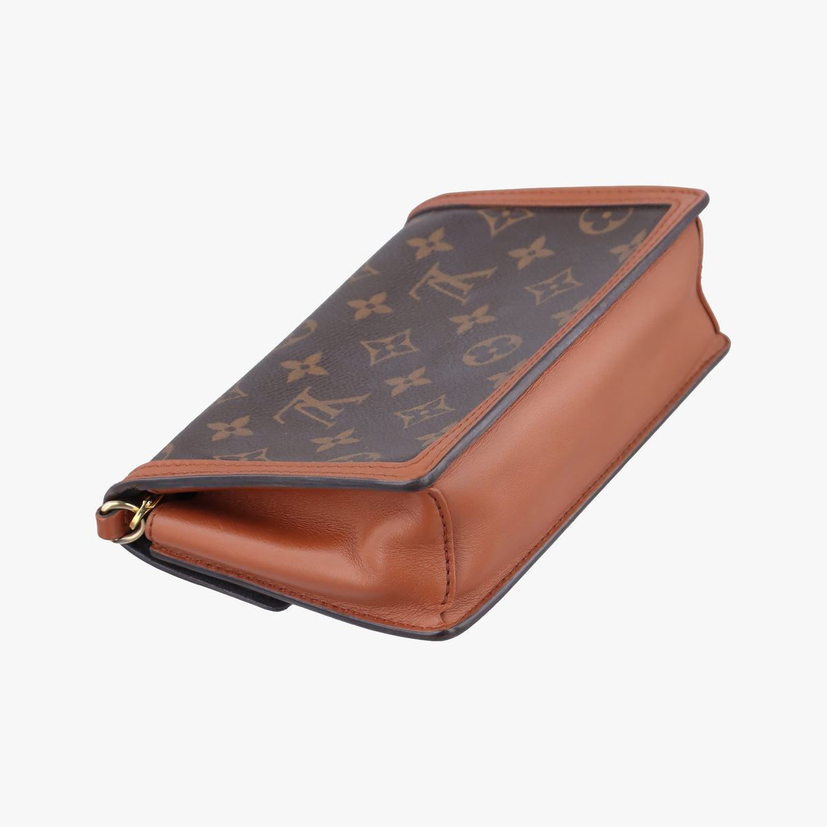 Pre-owned Louis Vuitton Portefeuille Dauphine Brown Monogram Reverse M68746 shoulderbag | stylenewstar