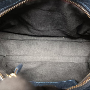 Pre-owned Balenciaga Classic City Mini Navy lambskin  shoulderbag | stylenewstar