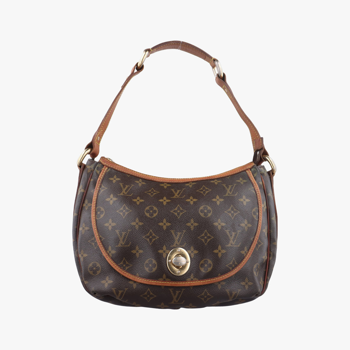 Pre-owned Louis Vuitton TULUM PM Brown Monogram Canvas M40076 shoulderbag | stylenewstar