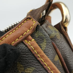 Pre-owned Louis Vuitton TULUM PM Brown Monogram Canvas M40076 shoulderbag | stylenewstar