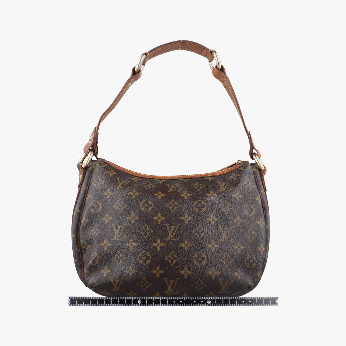 Pre-owned Louis Vuitton TULUM PM Brown Monogram Canvas M40076 shoulderbag | stylenewstar