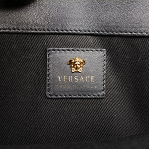 Vintage VERSACE Medusa Red×black Leather  shoulderbag | stylenewstar