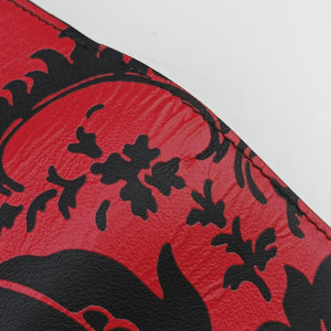 Vintage VERSACE Medusa Red×black Leather  shoulderbag | stylenewstar