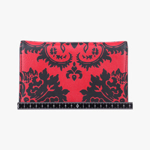 Vintage VERSACE Medusa Red×black Leather  shoulderbag | stylenewstar