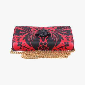 Vintage VERSACE Medusa Red×black Leather  shoulderbag | stylenewstar