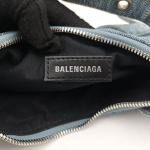 Vintage Balenciaga Le Cagole Blue denim  shoulderbag | stylenewstar