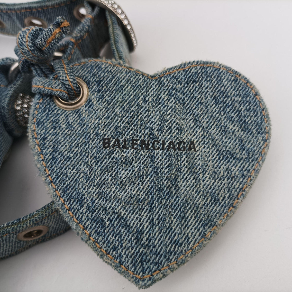Vintage Balenciaga Le Cagole Blue denim  shoulderbag | stylenewstar