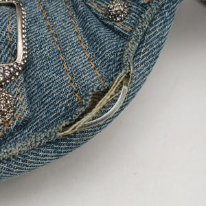 Vintage Balenciaga Le Cagole Blue denim  shoulderbag | stylenewstar