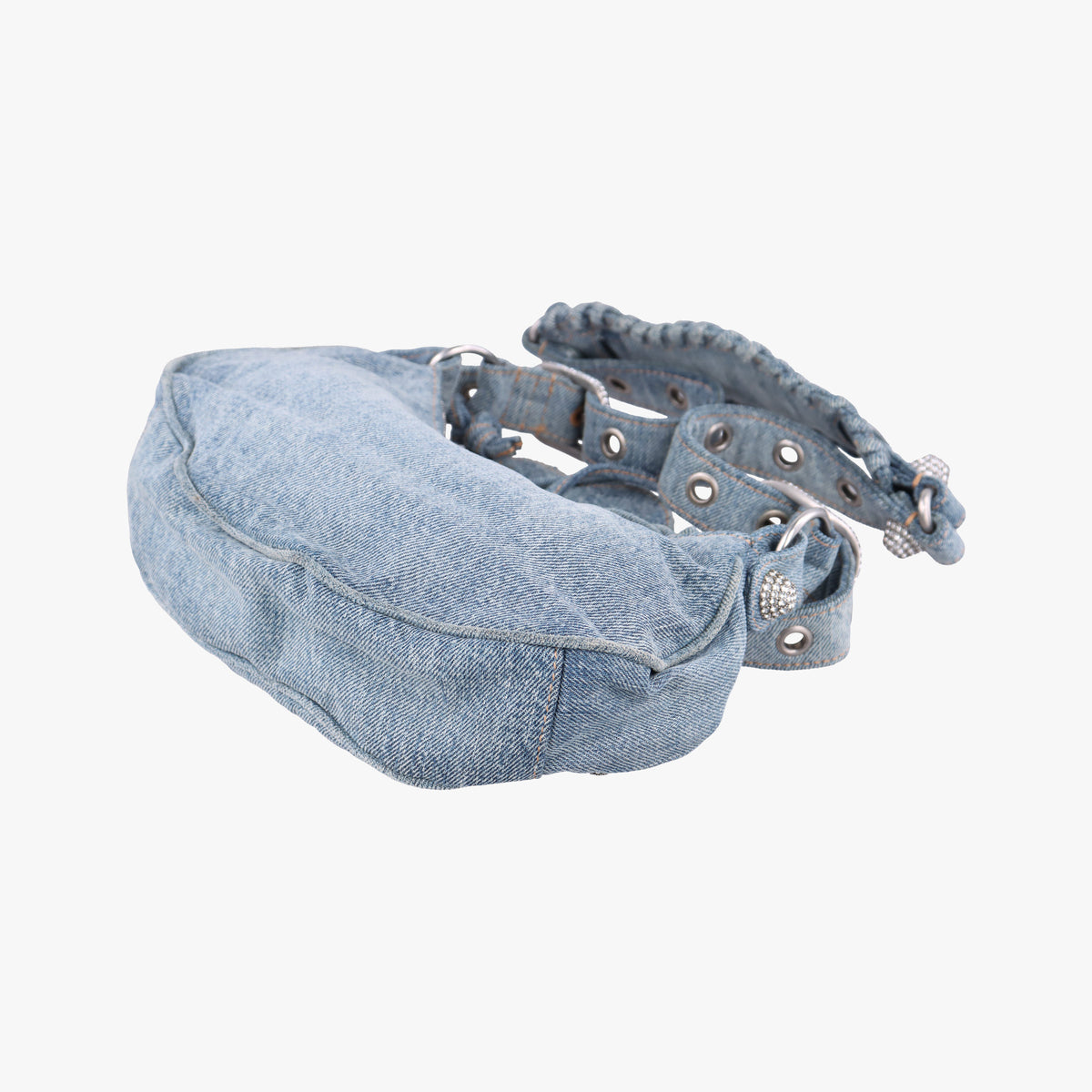 Vintage Balenciaga Le Cagole Blue denim  shoulderbag | stylenewstar