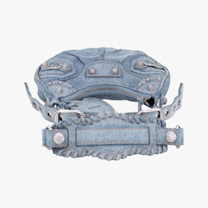 Vintage Balenciaga Le Cagole Blue denim  shoulderbag | stylenewstar