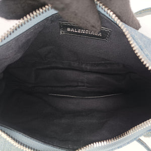 Vintage Balenciaga Le Cagole Blue denim  shoulderbag | stylenewstar