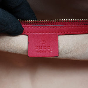 Pre-owned Gucci GG Blooms beige×Red×Multicolour PVC coated canvas×Leather 409534 shoulderbag | stylenewstar