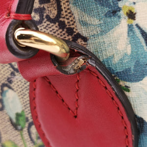 Pre-owned Gucci GG Blooms beige×Red×Multicolour PVC coated canvas×Leather 409534 shoulderbag | stylenewstar