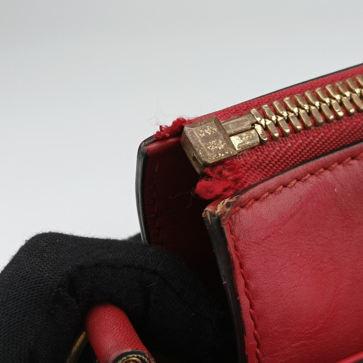 Pre-owned Gucci GG Blooms beige×Red×Multicolour PVC coated canvas×Leather 409534 shoulderbag | stylenewstar