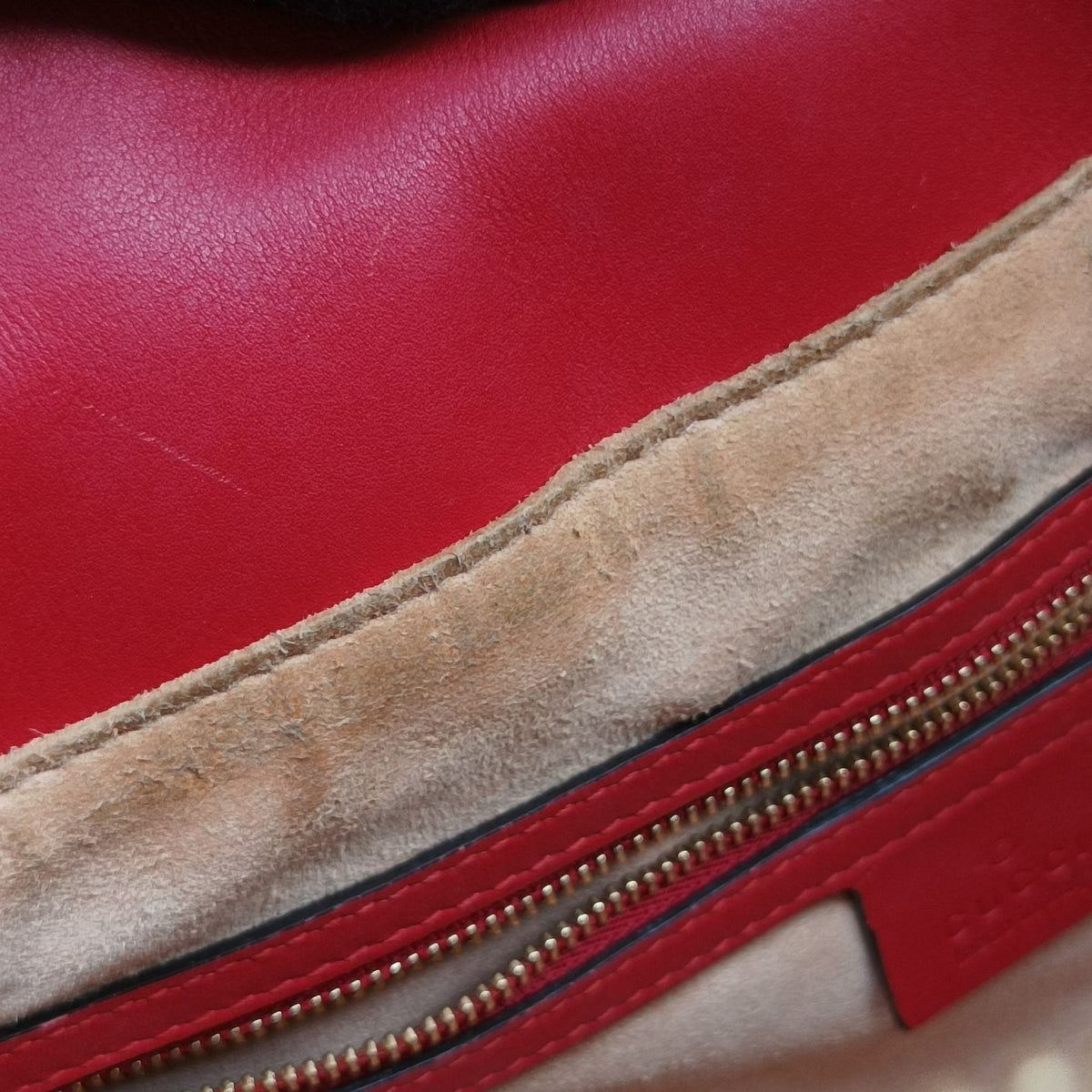 Pre-owned Gucci GG Blooms beige×Red×Multicolour PVC coated canvas×Leather 409534 shoulderbag | stylenewstar