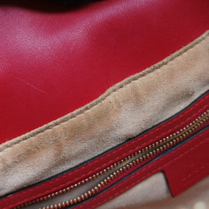Pre-owned Gucci GG Blooms beige×Red×Multicolour PVC coated canvas×Leather 409534 shoulderbag | stylenewstar