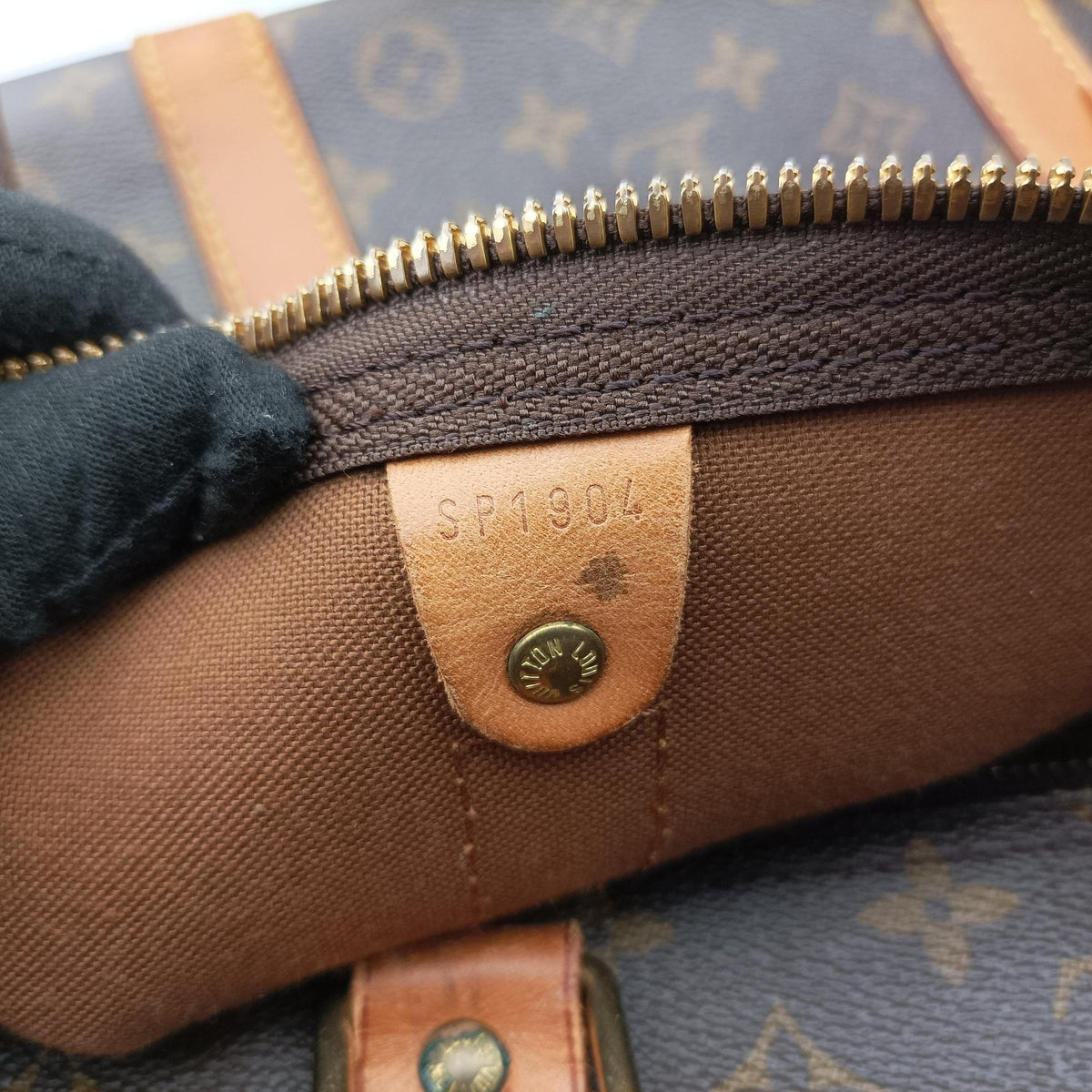 Pre-owned Louis Vuitton keepall 60 brown Monogram canvas M41422 handbag | stylenewstar
