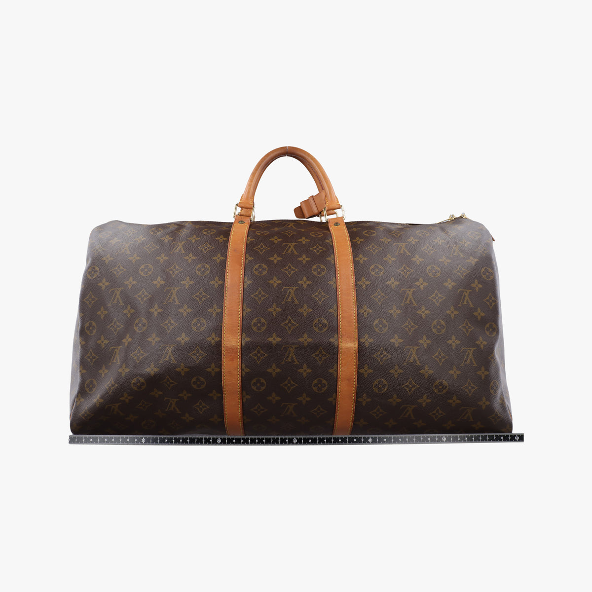 Pre-owned Louis Vuitton keepall 60 brown Monogram canvas M41422 handbag | stylenewstar