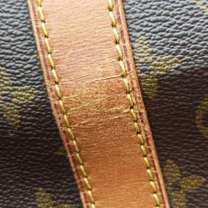Pre-owned Louis Vuitton keepall 60 brown Monogram canvas M41422 handbag | stylenewstar