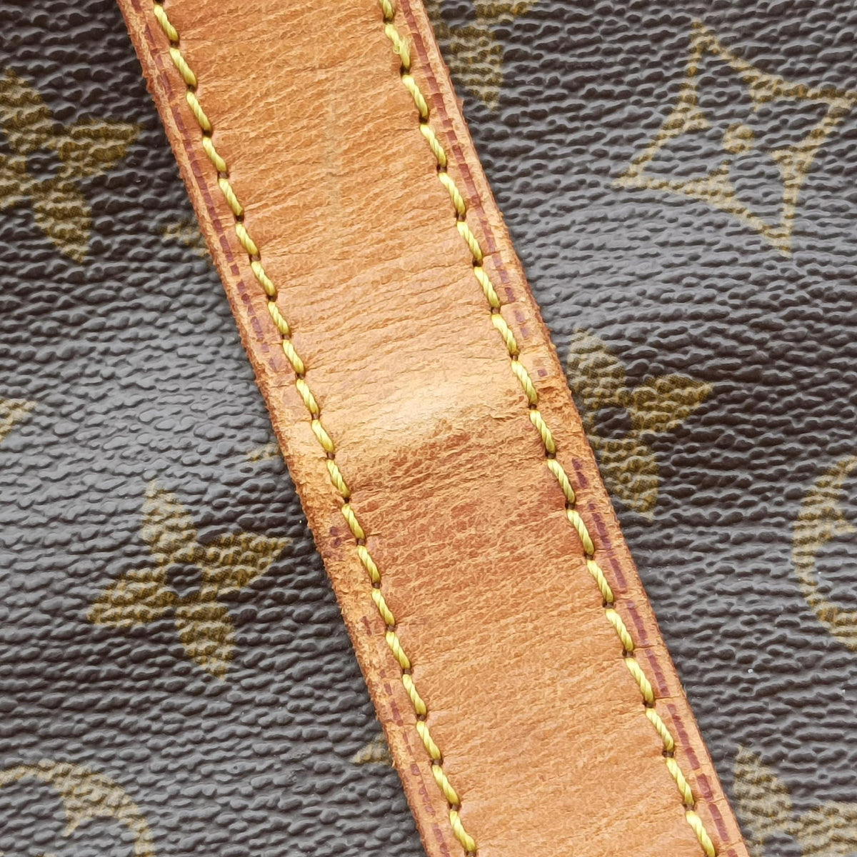Pre-owned Louis Vuitton keepall 60 brown Monogram canvas M41422 handbag | stylenewstar