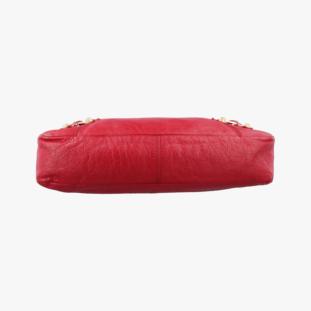 Pre-owned Balenciaga The Town Red lambskin  shoulderbag | stylenewstar