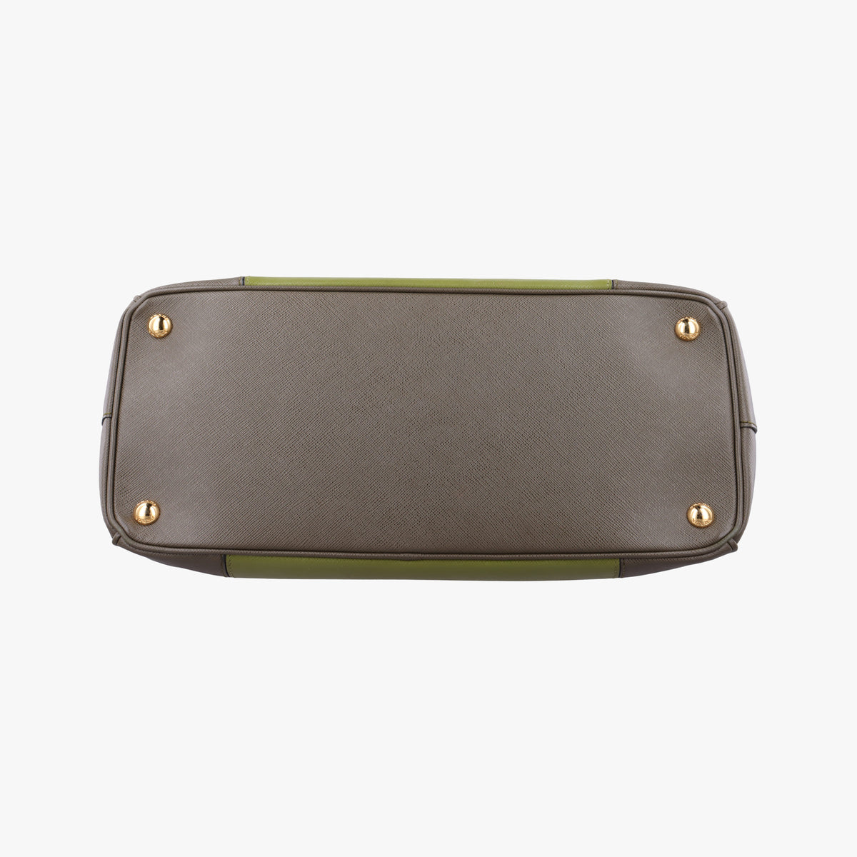 Vintage Prada Galleria Green SAFFIANO Leather B2274C handbag | stylenewstar