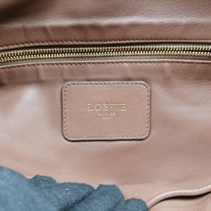 Pre-owned Loewe Messenger Brown Leather  shoulderbag | stylenewstar