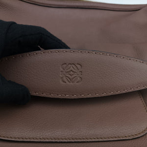Pre-owned Loewe Messenger Brown Leather  shoulderbag | stylenewstar