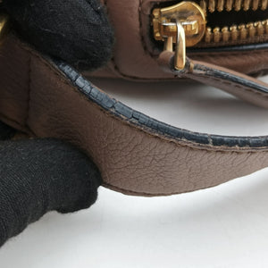 Pre-owned Loewe Messenger Brown Leather  shoulderbag | stylenewstar