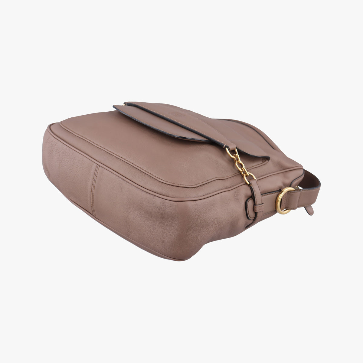 Pre-owned Loewe Messenger Brown Leather  shoulderbag | stylenewstar