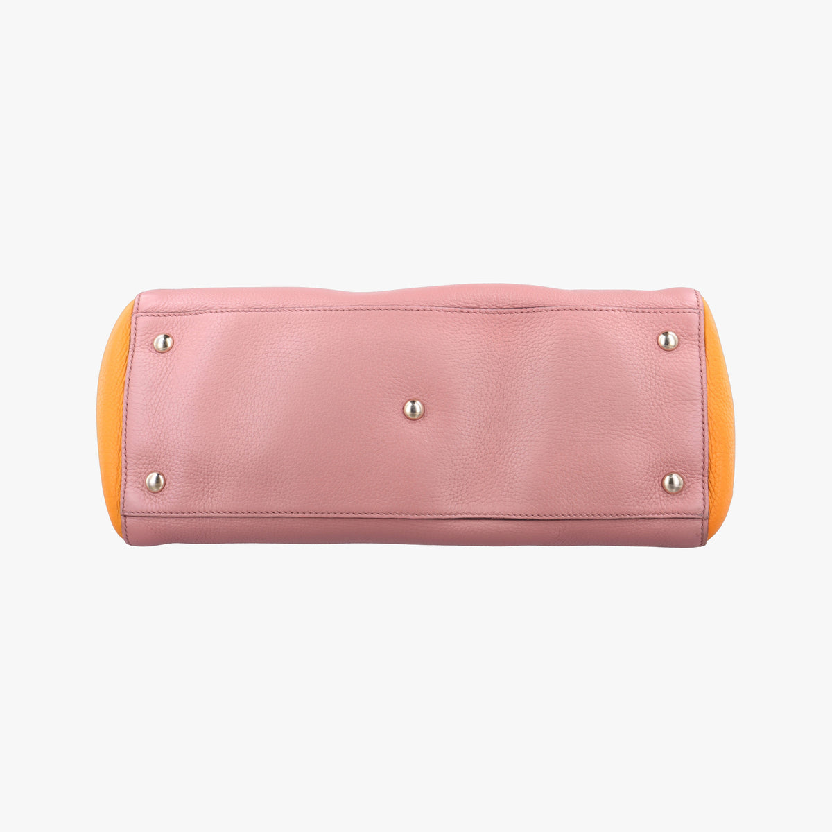 Pre-owned Gucci Bamboo Shopper Pink×Orange Leather 323660 handbag | stylenewstar