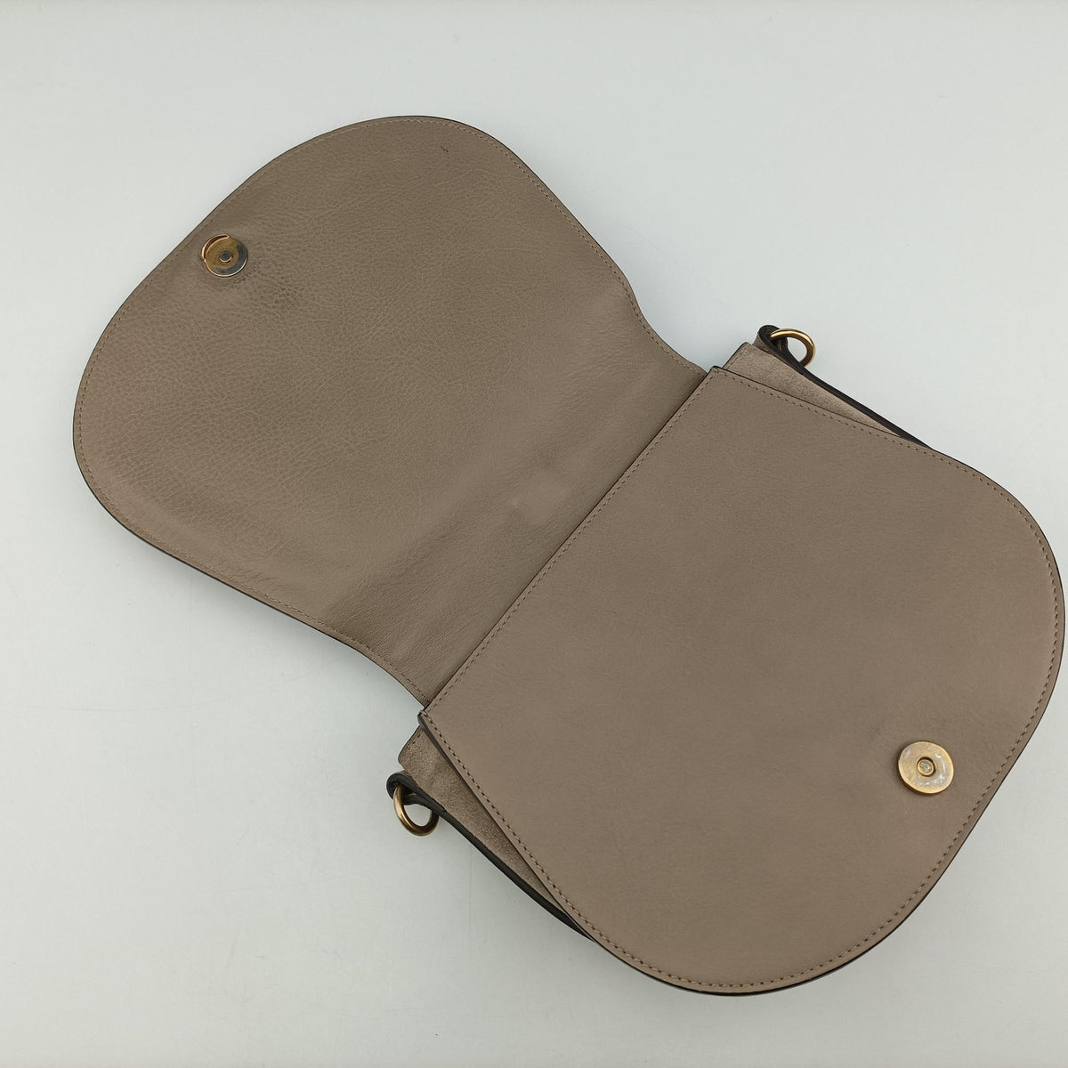 Secondhand Chloe Bracelet Nile Greige Leather  shoulderbag | stylenewstar
