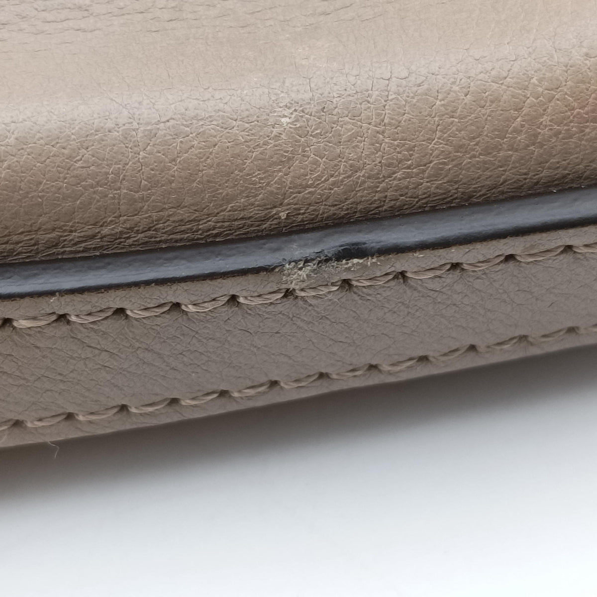 Secondhand Chloe Bracelet Nile Greige Leather  shoulderbag | stylenewstar