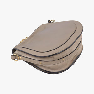 Secondhand Chloe Bracelet Nile Greige Leather  shoulderbag | stylenewstar