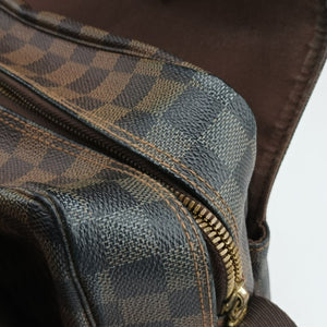 Pre-owned Louis Vuitton NAVIGLIO EBENE Damier Canvas N45255 shoulderbag | stylenewstar