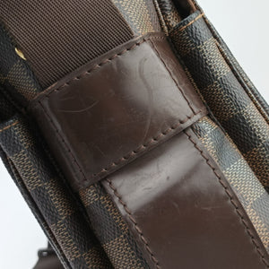 Pre-owned Louis Vuitton NAVIGLIO EBENE Damier Canvas N45255 shoulderbag | stylenewstar