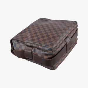 Pre-owned Louis Vuitton NAVIGLIO EBENE Damier Canvas N45255 shoulderbag | stylenewstar