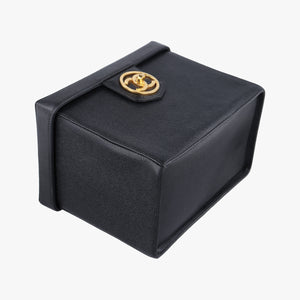 Pre-owned Chanel Cocomark Vanity Black Caviar skin A01999 shoulderbag | stylenewstar