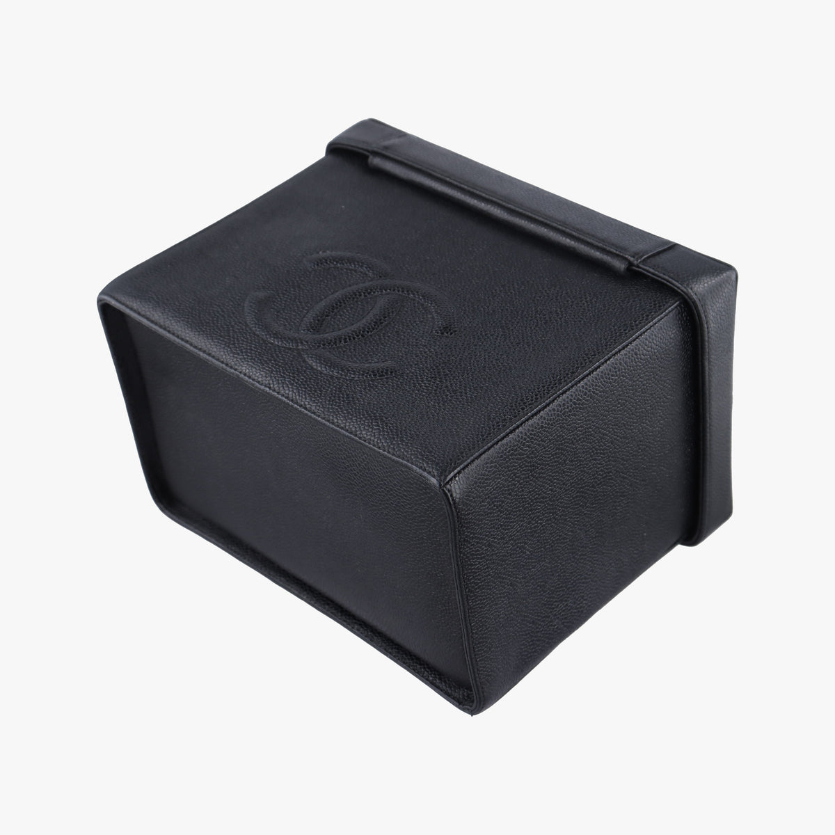 Pre-owned Chanel Cocomark Vanity Black Caviar skin A01999 shoulderbag | stylenewstar