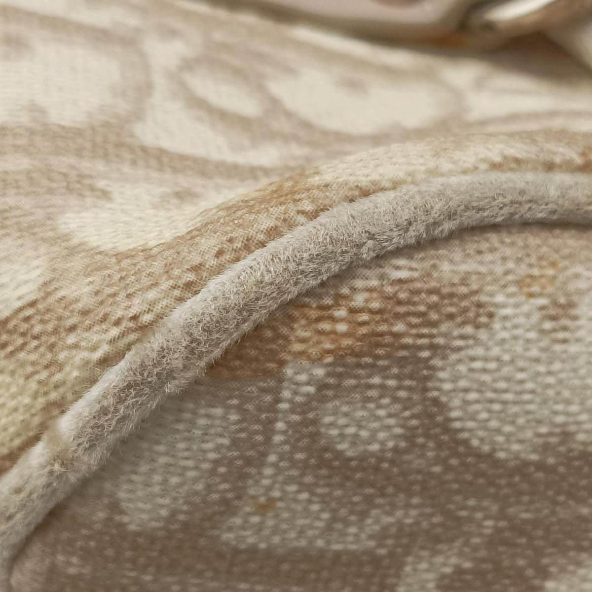 Secondhand Christian Dior Romantique Trotter Beige PVC coated canvas  shoulderbag | stylenewstar