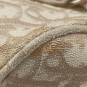 Secondhand Christian Dior Romantique Trotter Beige PVC coated canvas  shoulderbag | stylenewstar
