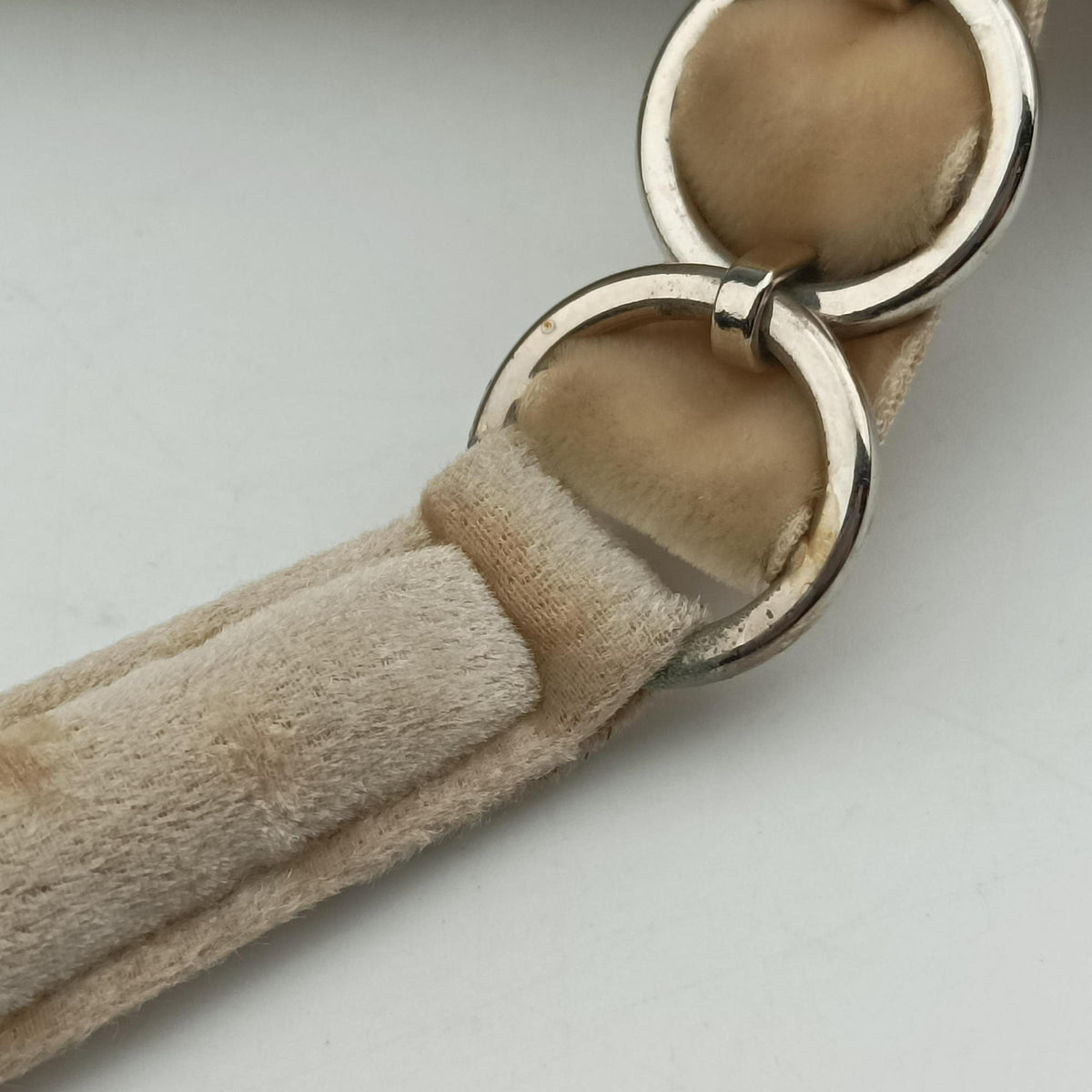Secondhand Christian Dior Romantique Trotter Beige PVC coated canvas  shoulderbag | stylenewstar