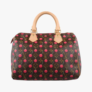 Pre-owned Louis Vuitton Speedy 25 Monogram Cherry Monogram Canvas M95009 handbag | stylenewstar