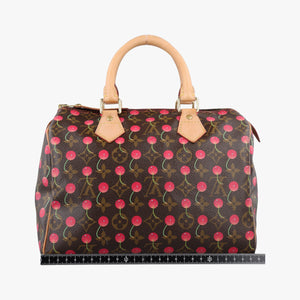 Pre-owned Louis Vuitton Speedy 25 Monogram Cherry Monogram Canvas M95009 handbag | stylenewstar