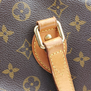 Pre-owned Louis Vuitton PALERMO PM brown Monogram Canvas M40145 shoulderbag | stylenewstar