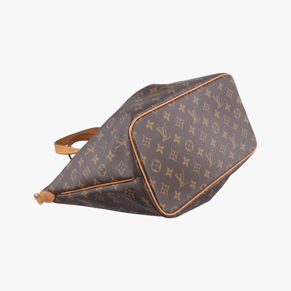 Pre-owned Louis Vuitton PALERMO PM brown Monogram Canvas M40145 shoulderbag | stylenewstar