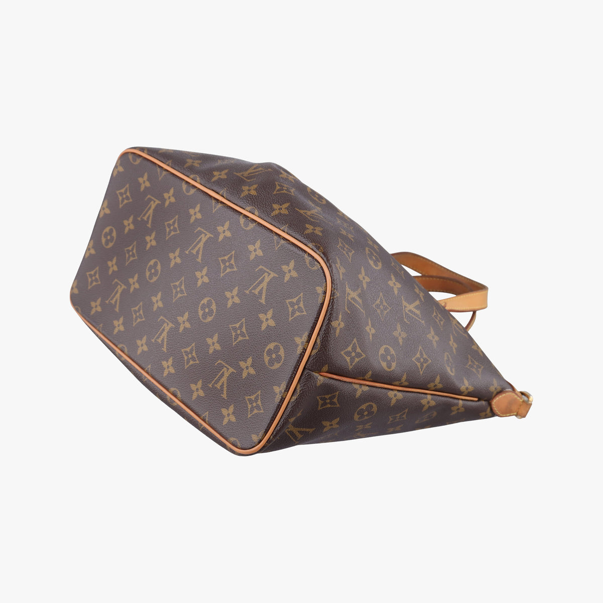 Pre-owned Louis Vuitton PALERMO PM brown Monogram Canvas M40145 shoulderbag | stylenewstar